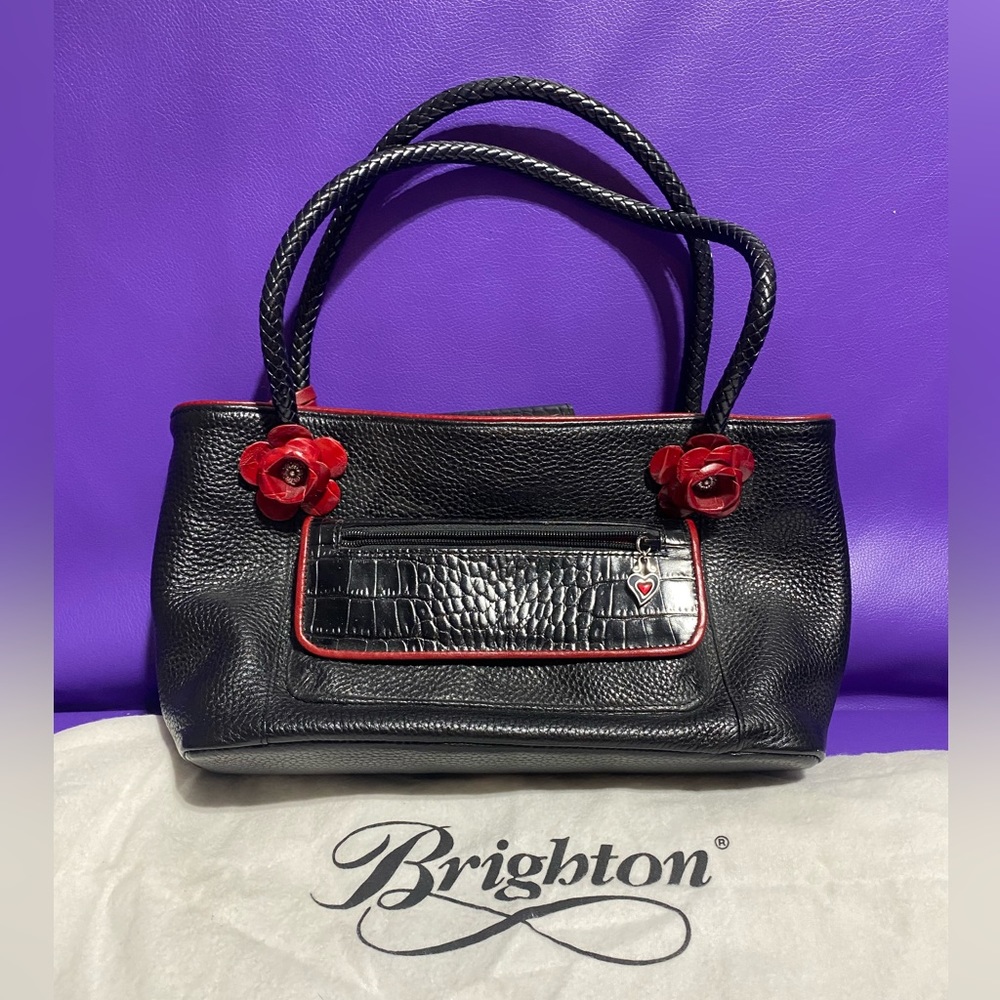 BRIGHTON ROSEANNE H60232 black/red